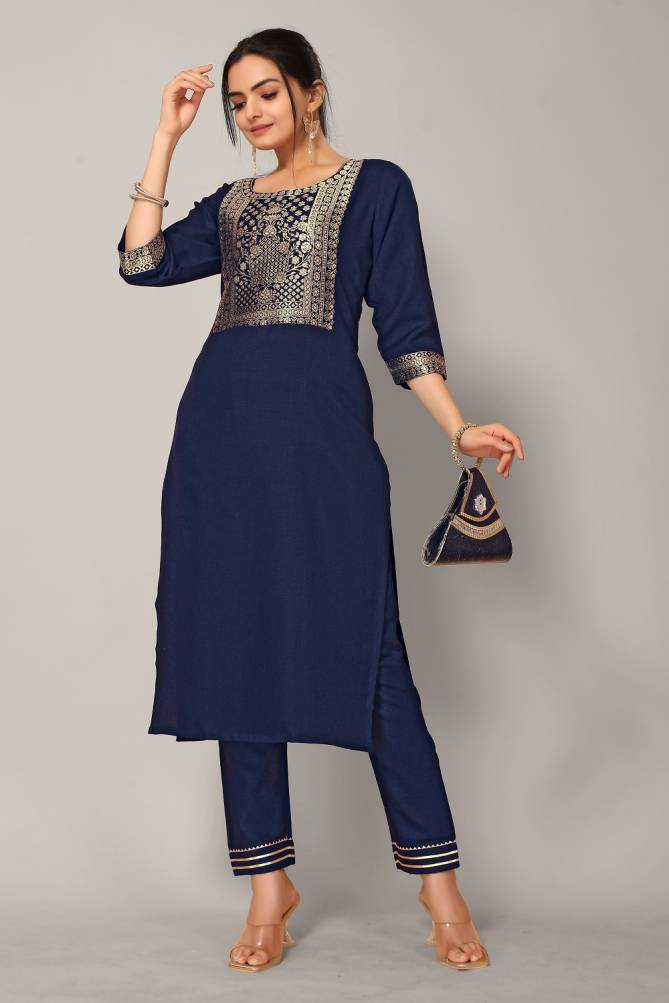 Nyka 1028 Latest Designer Ethnic Wear Cotton Kurti With Pant Collection